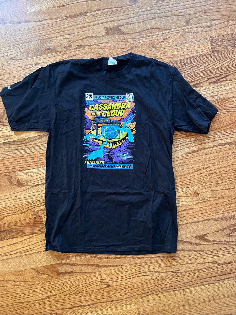 Cassandra in the Cloud Graphic Tee - Black